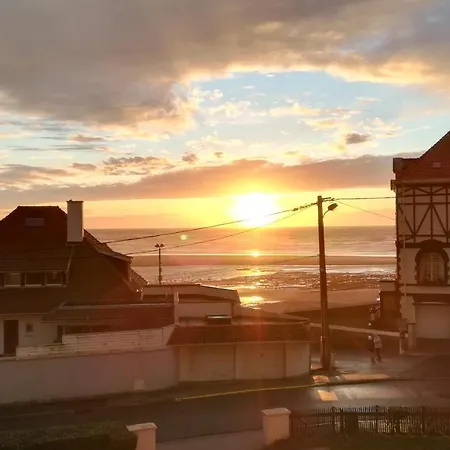 Appartement L'Estivaliere Face A La Mer Wimereux Exterior foto