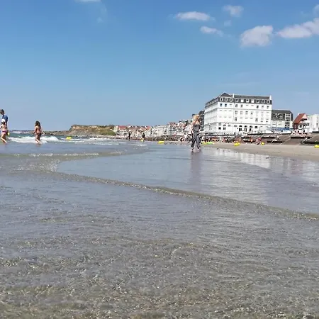 Appartement L'Estivaliere Face A La Mer Wimereux Exterior foto